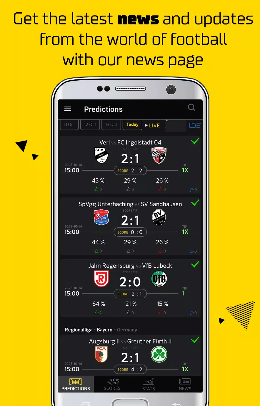 Betsa, Football predictions APK for Android Download