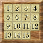 15 Puzzle Wooden Free icône
