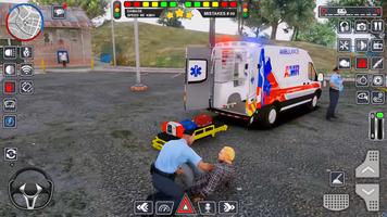 Ambulance Simulator 2023 capture d'écran 1