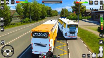 コーチ バス シミュレーター ゲーム 3D スクリーンショット 3