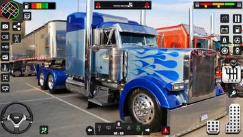 American Truck Driving 3D 2022 Affiche