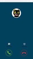 fake call cartoon cat prank 스크린샷 2
