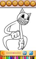 Cartoon cat coloring book スクリーンショット 2
