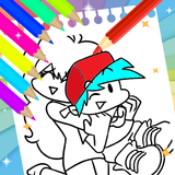 FNF Coloring book icon