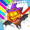 Halloween coloring book