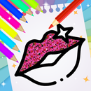 Lips coloring book APK