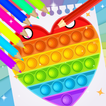 ”Pop it Coloring Book