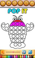 برنامه‌نما Pop it Coloring عکس از صفحه