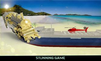 Beach Flying Train Simulator ภาพหน้าจอ 3