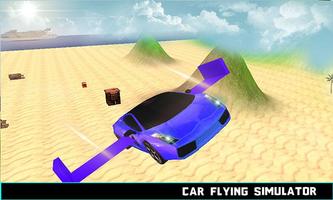 Flying Car Racing Simulator 3D 截圖 1