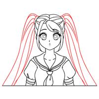 How to draw Anime Girl スクリーンショット 1