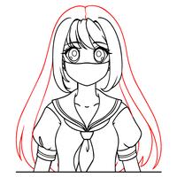 How to draw Anime Girl スクリーンショット 3
