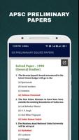 APSC Assam GS Pre & Mains Solved Papers (OFFLINE) captura de pantalla 3