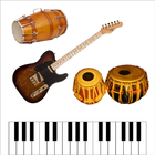 Tabla Drums Dhol Piano Guitar icône