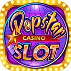 Popstar Casino slots - Free Vegas Slots icono