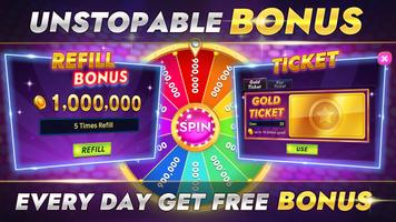 Popstar Casino slots - Free Vegas Slots captura de pantalla 1