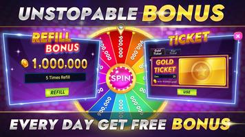 Popstar Casino slots - Free Vegas Slots capture d'écran 1