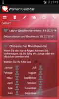 Frauenkalender Plakat