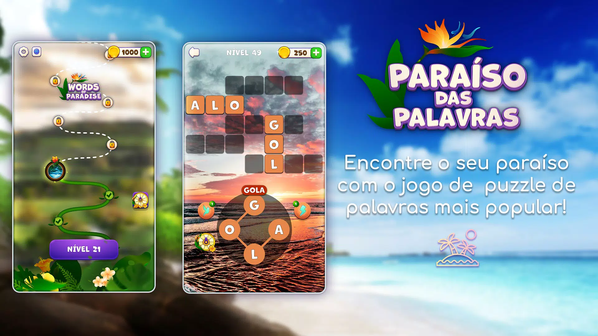 Download do APK de Paraíso das Palavras para Android