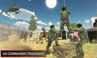 Army Mission Games: Offline Commando Game Affiche