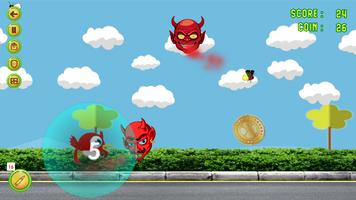 Flying Bird vs Monster Ekran Görüntüsü 3