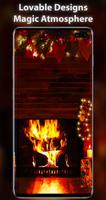 Xmas Fireplace Live Wallpaper স্ক্রিনশট 1