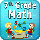 7th Grade Math icône