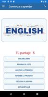 Aprende vocabulario en inglés Poster