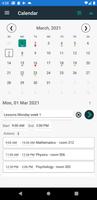 Schedule planner: calendar 스크린샷 2