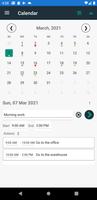 Schedule planner: calendar 스크린샷 1