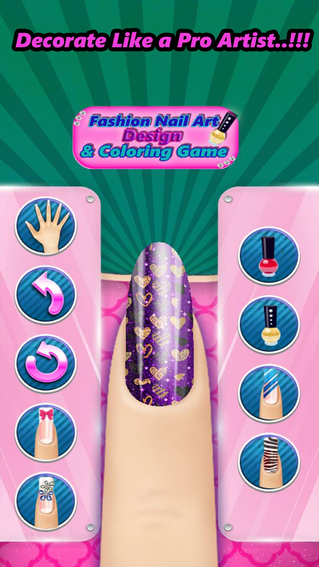 mode nagel kunst ontwerp & kleur spel for Android - APK Download