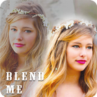 Blend me photo editor アイコン