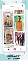 Modi Jacket Suit Photo Editor captura de pantalla 2