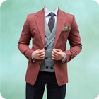 Man Casual Suit Photo Editor أيقونة
