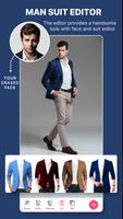 Man Casual Suit Photo Editor Affiche