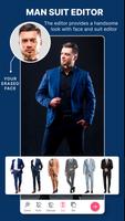 Man Suit Photo Editor پوسٹر