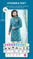 Men Sherwani Photo Suit Editor imagem de tela 1