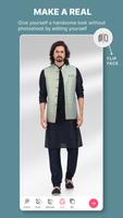 Men Sherwani Photo Suit Editor imagem de tela 3