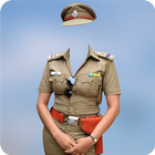 Women Police Photo Suit Editor иконка