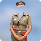 Women Police Photo Suit Editor biểu tượng