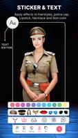 Women Police Photo Suit Editor скриншот 1