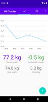 W8 Weight Tracker Affiche