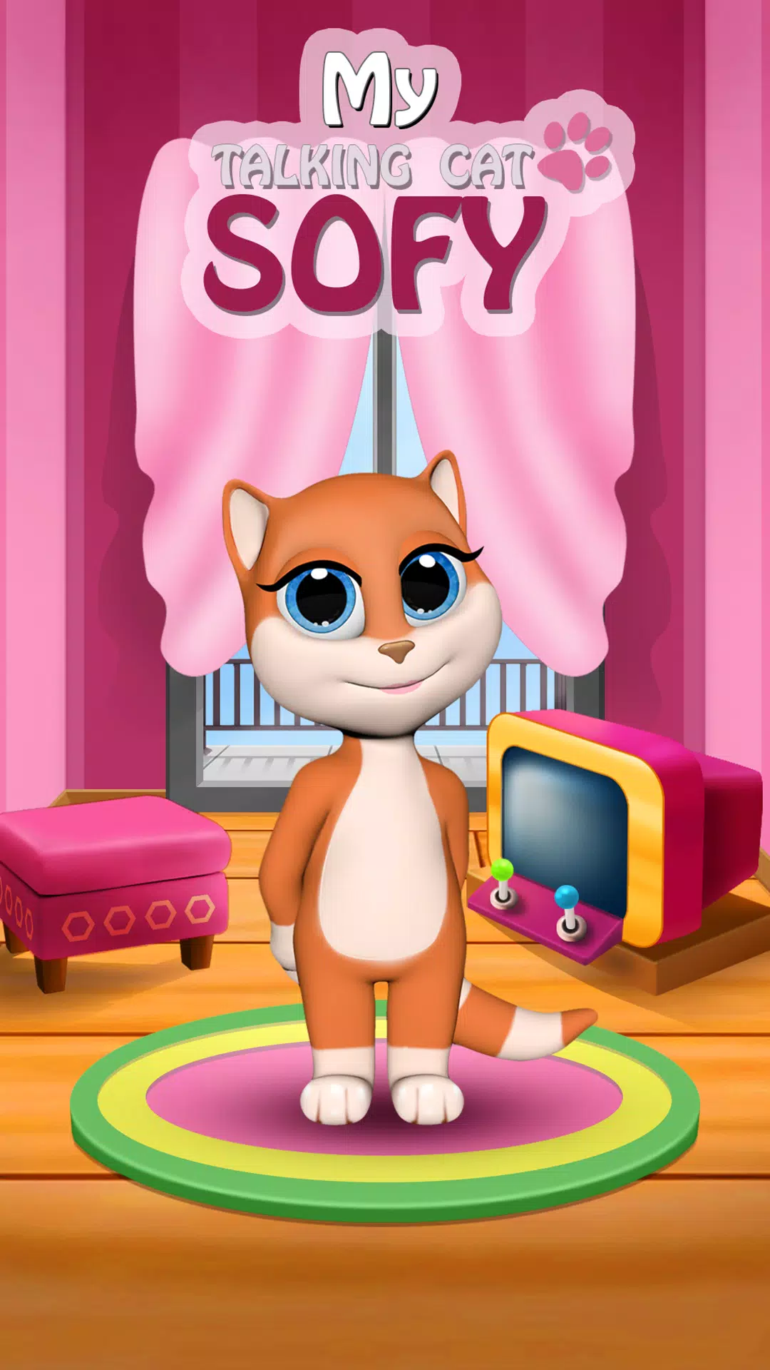 Como usar o Minha Talking Angela, jogo da gatinha falante para celular