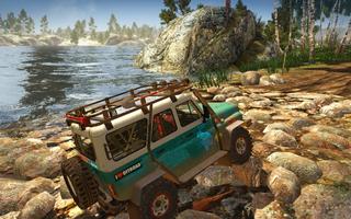 Conduite Jeep Jeux 3d Affiche