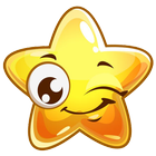 Cute stars Wallpaper আইকন