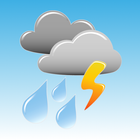 Thunderstorm- weather warnings 圖標