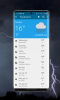 Thunderstorm- weather warnings ภาพหน้าจอ 3