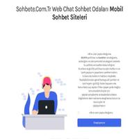 برنامه‌نما Sohbete.Com.Tr Web Chat Sohbet عکس از صفحه