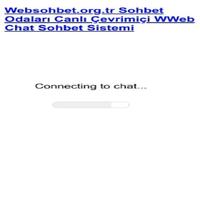 Sohbet Web Chat Sohbet Odaları تصوير الشاشة 3