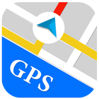 Itinéraire GPS, cartes, navigation et itinéraires icône